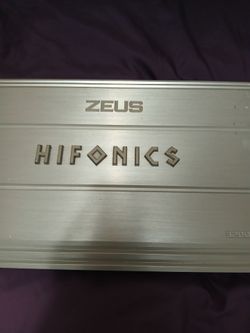 Zeus  hifonics  zxx 3200  watts