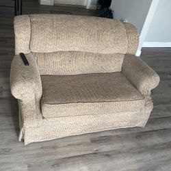 2 Pull Out Sofa Couch With Bed Included 