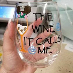 Disney inspired Wine cups