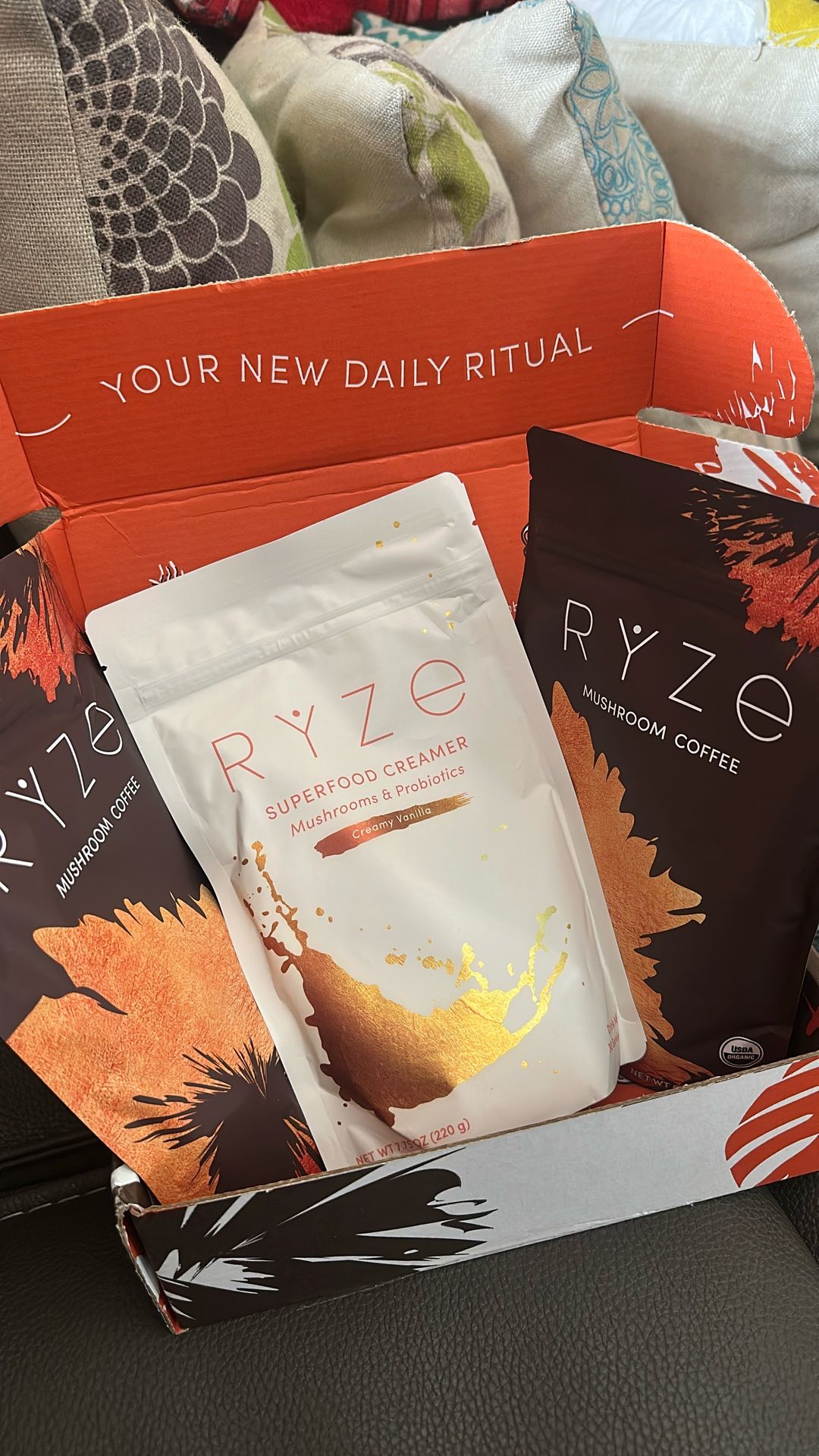 Ryze mushroom Coffee ☕️ And Creamer