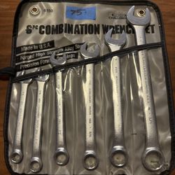 6pc Proto CHALLENGER SAE Wrench Set 