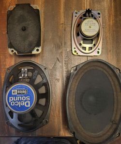 First Gen S-10 Blazer factory AC Delco 10-Ohm speakers