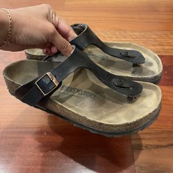 Birkenstock Gizeh sandals Size 38 Black 