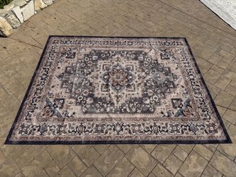 Traditional Medallion Area Ruggable