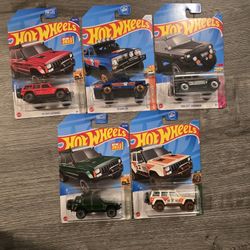 Jeep Hot Wheels Bundle