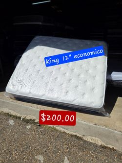 KING SIZE  ECONOMICO  $200.00 en Gasi mattres outlet/(contact info removed)