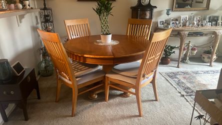 Dining table with 4 chairs