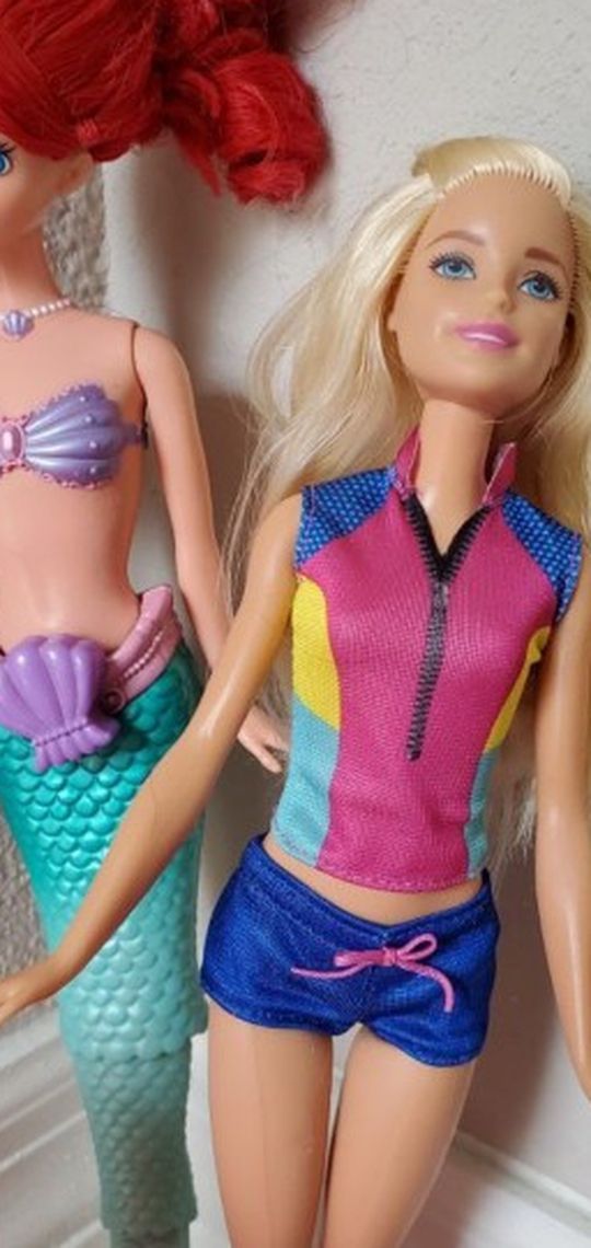 Barbie Bath Toys