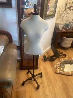Dress Form Mannequin on Rolling Stand