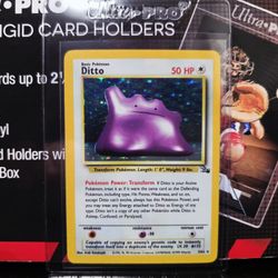 Fossil Ditto Holo