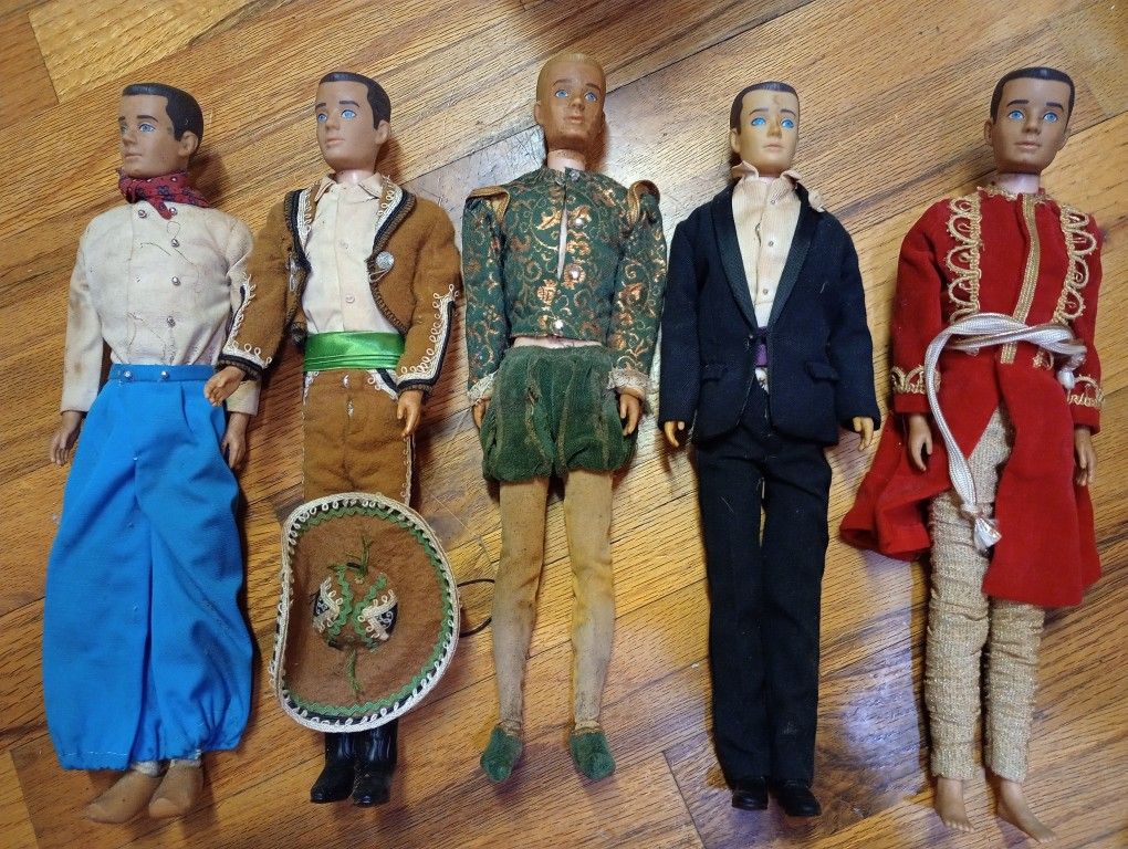 Vintage KEN Doll Collection