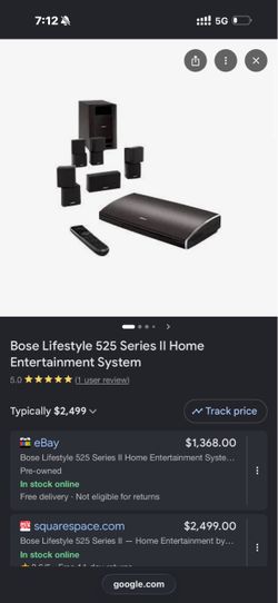 Bose 5 speaker surround sound