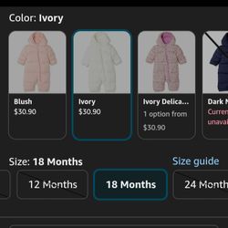 Nice Puffer Baby Jacket ( Ivory) Unisex _For Girl Or Boy