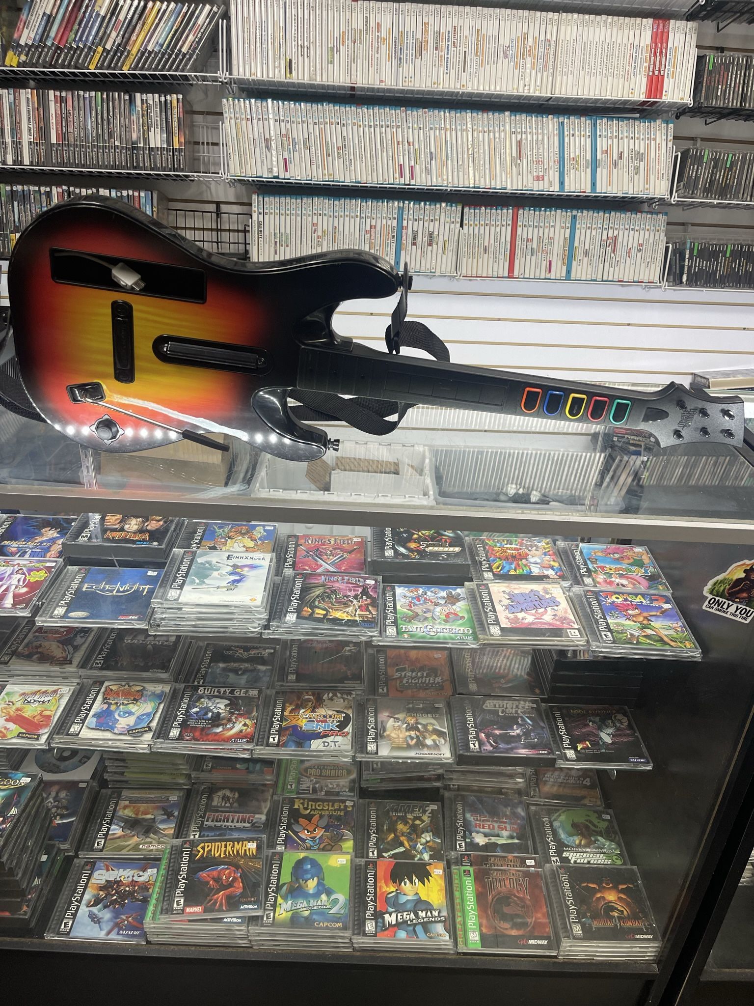 Nintendo Guitar Wireless Xbox 360 $110  Gamehogs 11am-7pm