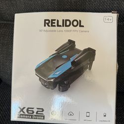 Drone with 1080P Camera - Foldable Quadcopter with Gesture Control, 3D Flip, One-Key Start, Emergency Stop, 2 Batteries, Easier to Use, Toy for Beginn