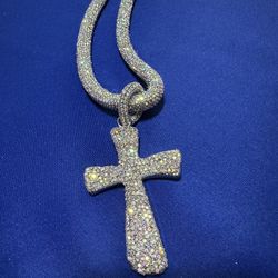 18 Inch Silver Shimmer Necklace