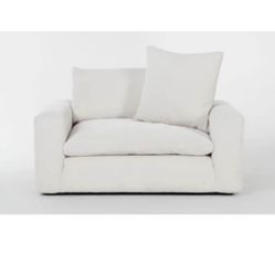 Living Spaces Oversized Chair/Sofa