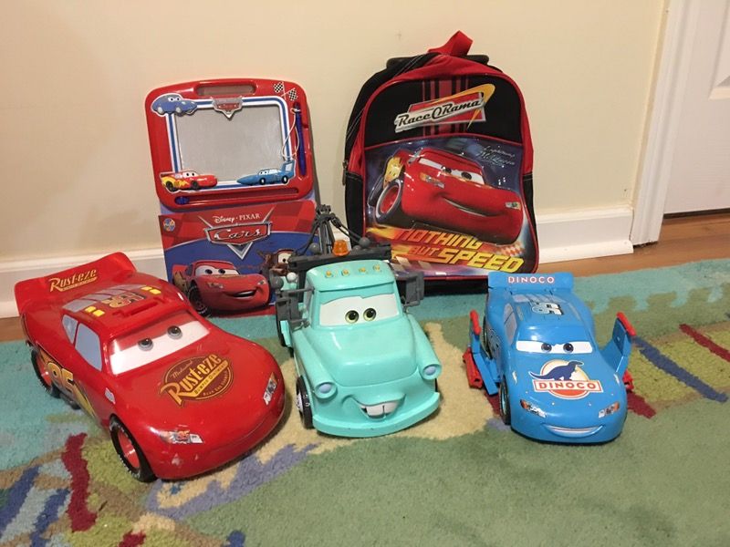 Disney Pixar Cars talking lightning McQueen, Matter and etch sketch drawing book