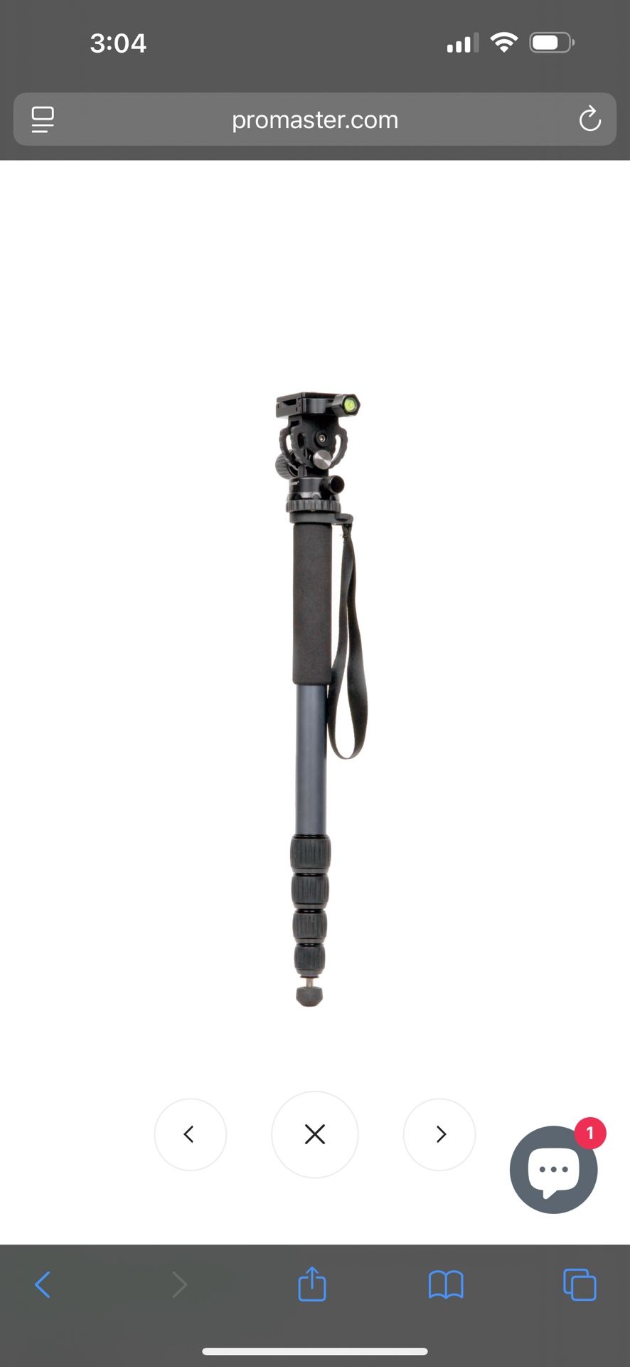 Pro Master Monopod Camera Equipment