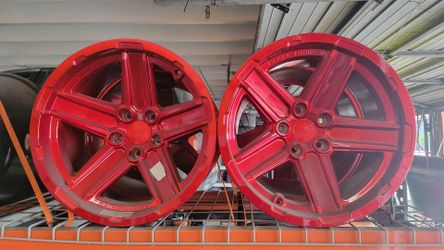 Used Black Rhino Recon Red Wheels – 18x9.5 -33 | 5x127