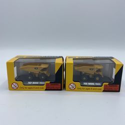 Lot Of 2 Tiny Norscot CAT Caterpillar 793F Mining Truck