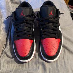 Jordan 1 Low Bred Toe