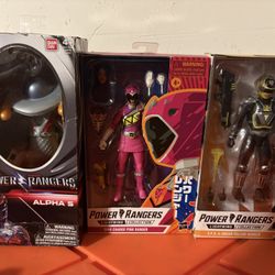 Power Rangers Action Figure Lot