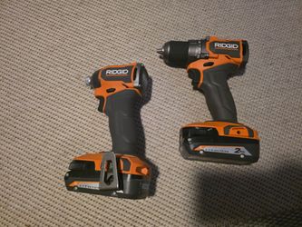 Ridgid brushless drill driver combo