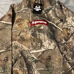 Supreme Box Logo Hooded Sweatshirt — Realtree AP Camo