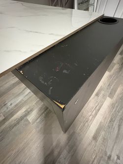 Black desk