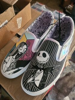 Disney  Nightmare Before Christmas Jack And Sally  Women's Shoes 