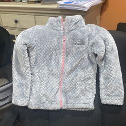 4t Girls Jacket Warm Fuzzy