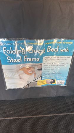 Single guest bed and frame
