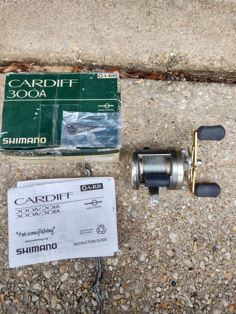 Shimano Cardiff 300A Bait casting Fishing Reel 