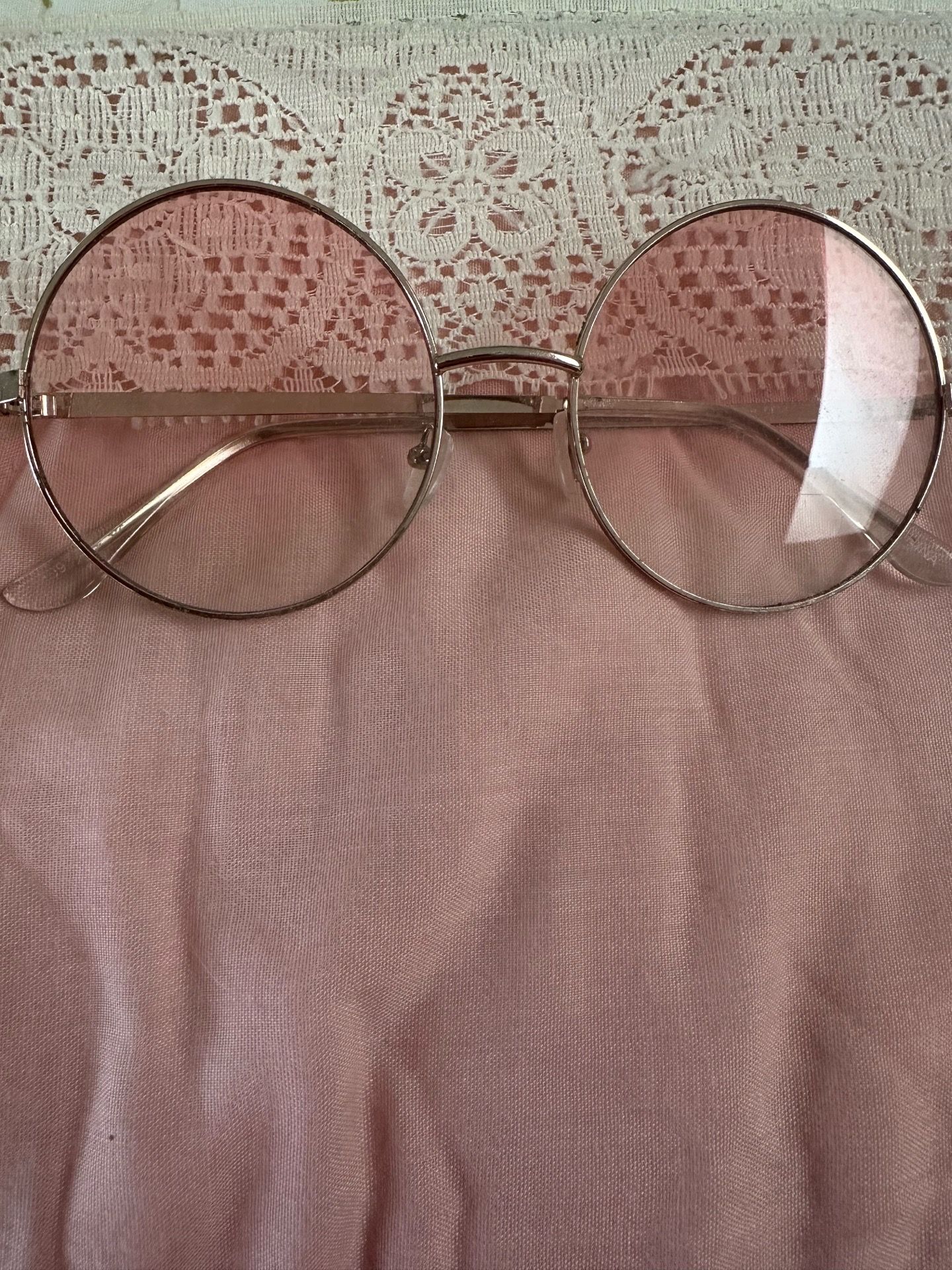 Rose colored glasses