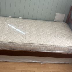 Twin Bed Frame And Mattress 