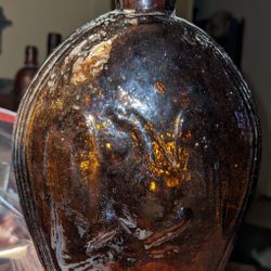 Vintage 1960's Amber Bottle by Clevenger