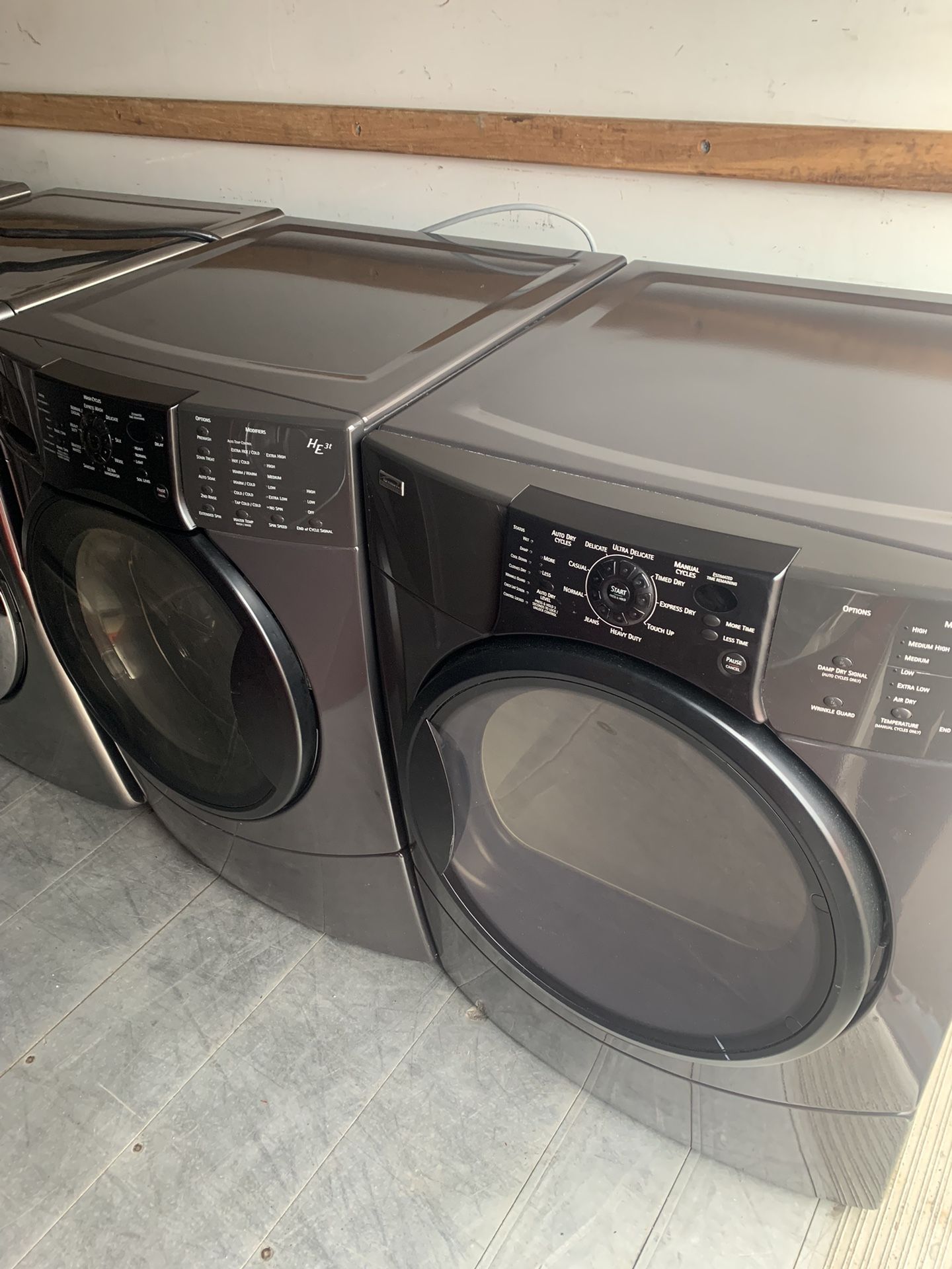 Kenmore Front Load, Washer And Dryer