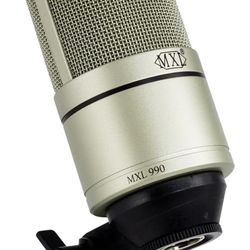 MXL 990 Condenser Microphone WITH Shockmount