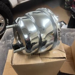 7” Chrome Speedway Brake Booster & Reservoir