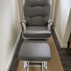 Glider and Ottoman
