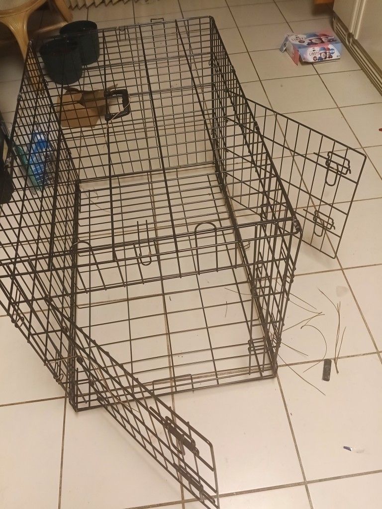 Double Door Dog Or Pet Enclosure /Cage