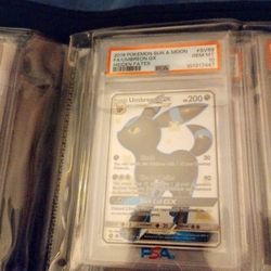 Pokemon ; Hidden Fates Umbreon PSA10