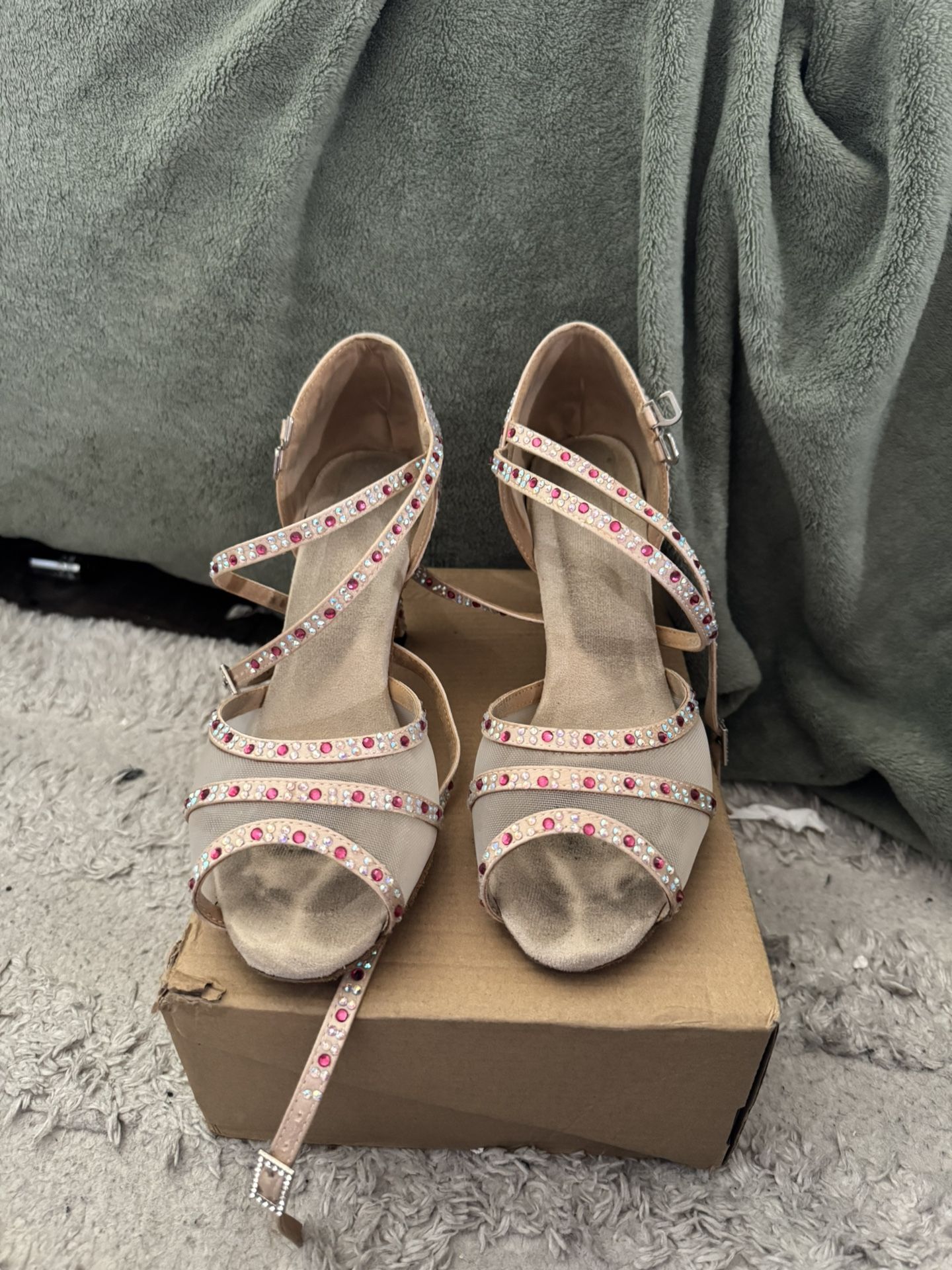 Ladies Salsa Heels - Size 9