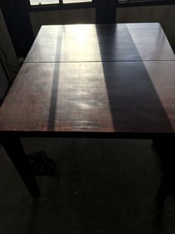 Wood table