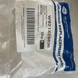 Brand new GE gas oven safety valve