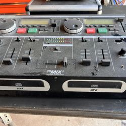 Numark CD MIX- 1 Professional Dual CD Mixing Console DJ equipment