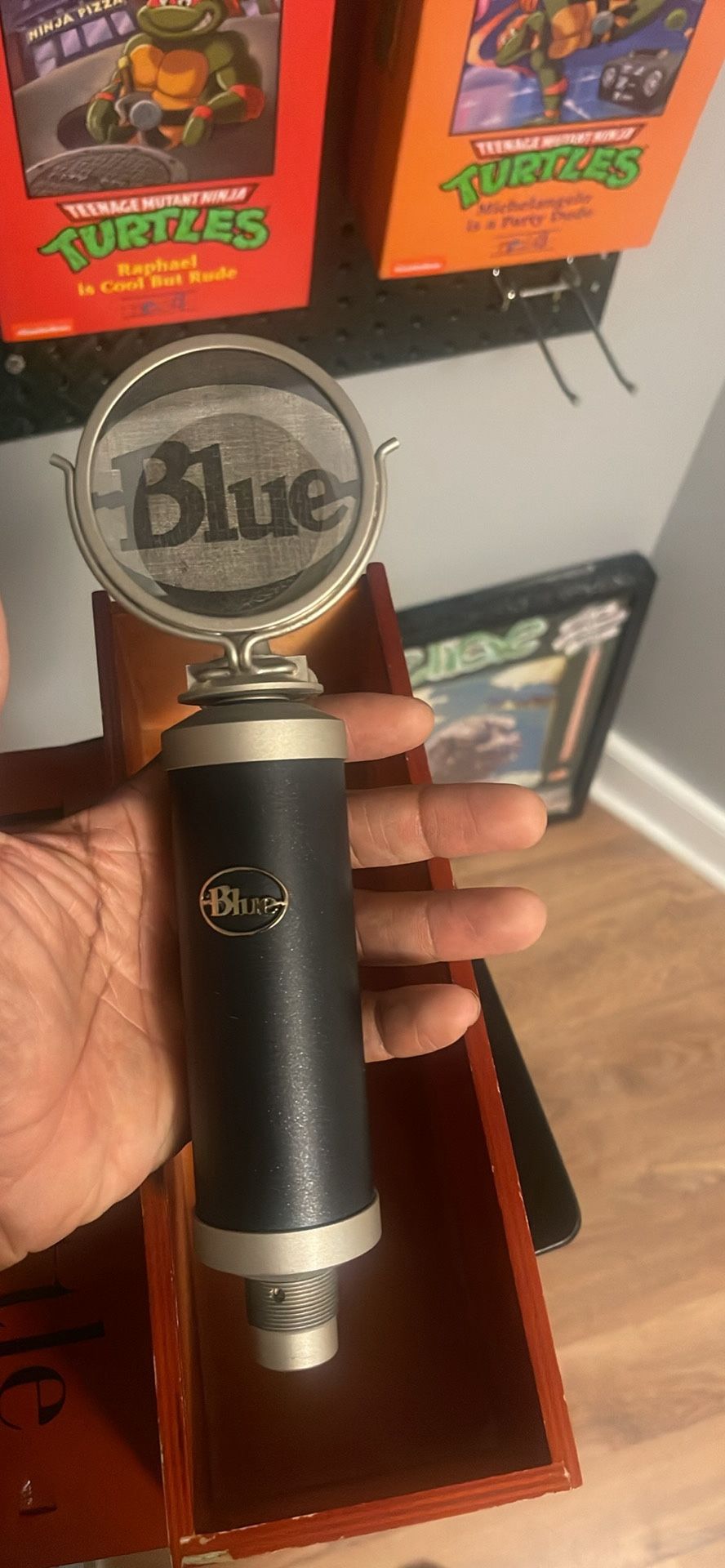 🎤 Blue Baby Bottle Condenser Microphone 