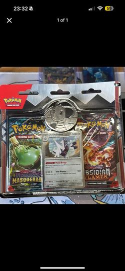 Pokemon Archaludon 2-pack blister (Twilight Masquerade+Obsidian Flames) SEALED