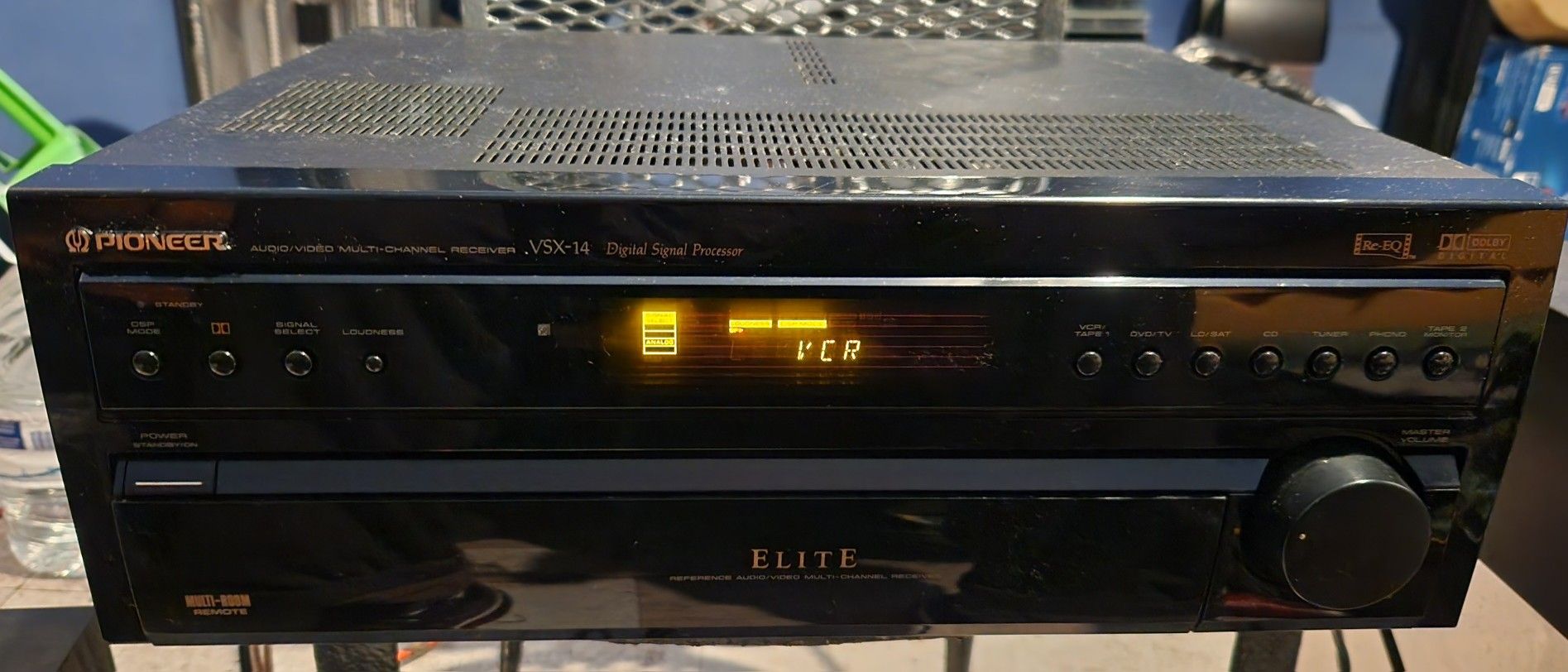 Pioneer VSX-14 Audio Video Multi Channel Receiver 